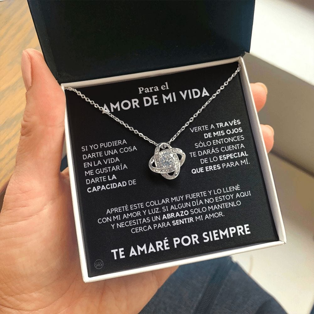 UN REGALO UNICO PARA EL AMOR DE MI VIDA / COLLAR Y MENSAJE | Gift for Soulmate in Spanish, Wife/Esposa, Girlfriend/Novia, Necklace for Her 5