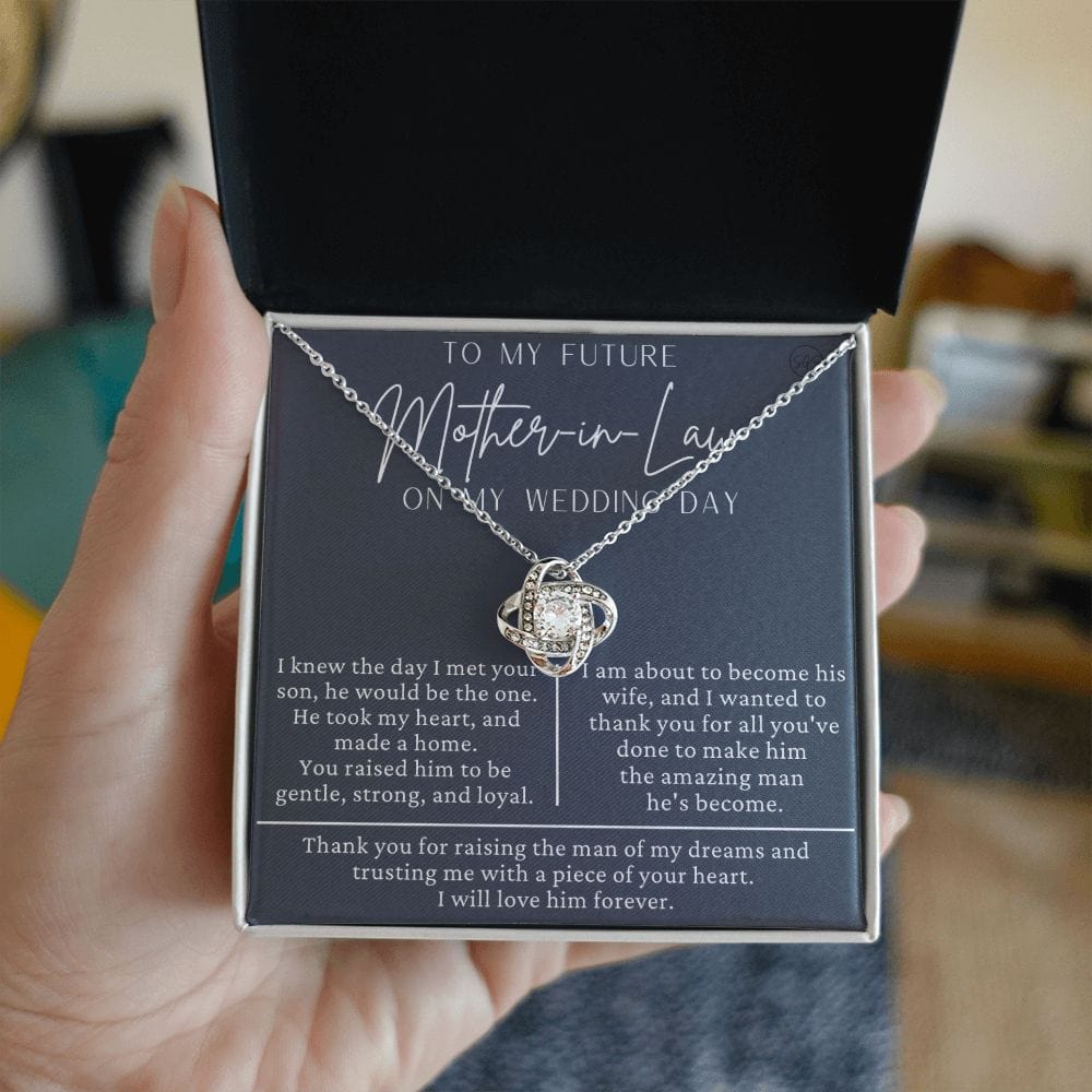 Mother in Law Gift for Wedding Day | Future Mother in Law, Meaningful Mother of the Groom Necklace, From the Bride, Gift for Mother in Law g14