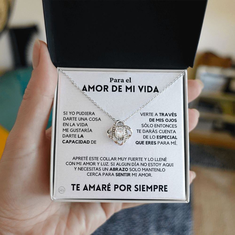 UN REGALO UNICO PARA EL AMOR DE MI VIDA / COLLAR Y MENSAJE | Gift for Soulmate in Spanish, Wife/Esposa, Girlfriend/Novia, Necklace for Her 4