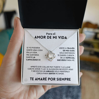 UN REGALO UNICO PARA EL AMOR DE MI VIDA / COLLAR Y MENSAJE | Gift for Soulmate in Spanish, Wife/Esposa, Girlfriend/Novia, Necklace for Her 4