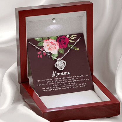 To My Mom Gift for Wedding Day | Meaningful Mother of the Bride Necklace, Gift for Mother, I Can't Say I Do Without You From Daughter b12