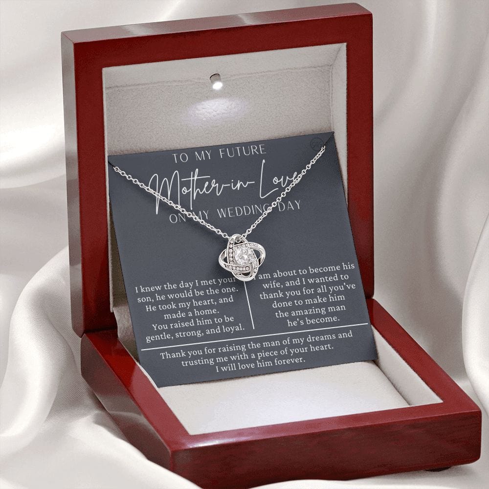 Mother in Law Gift for Wedding Day | Future Mother in Law, Meaningful Mother of the Groom Necklace, From the Bride, Gift for Mother in Law g17