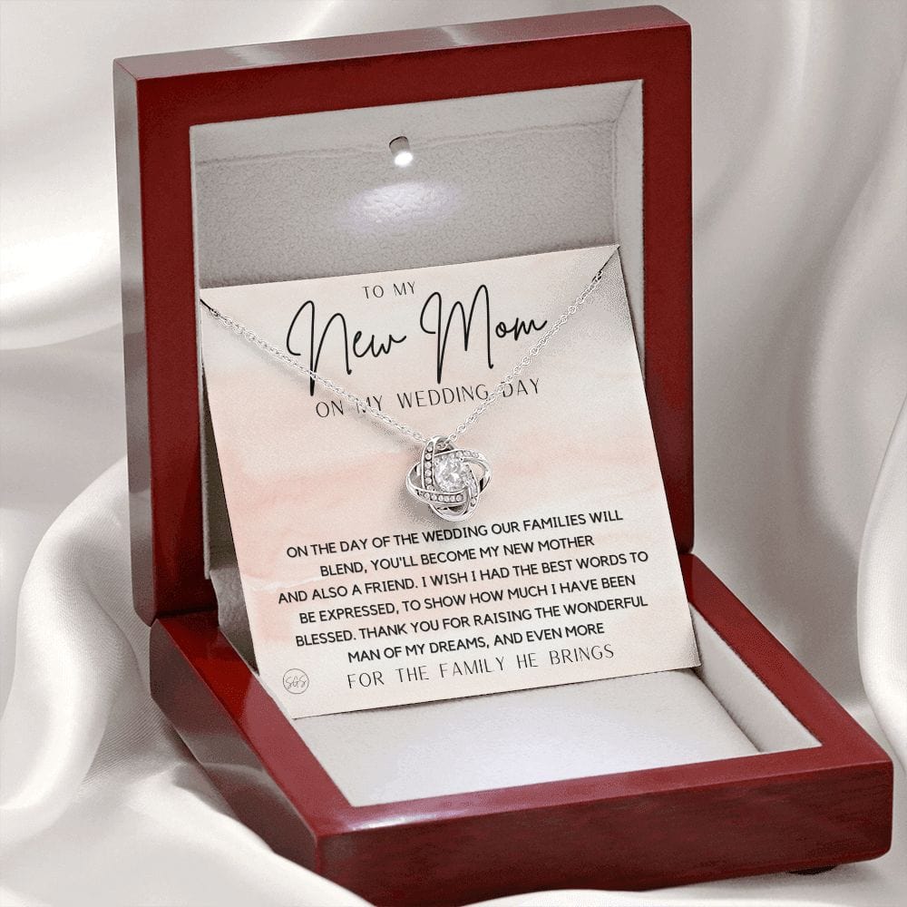 Mother in Law Gift for Wedding Day | Future Mother in Law, Meaningful Mother of the Groom Necklace, From the Bride, Gift for Mother in Law g1