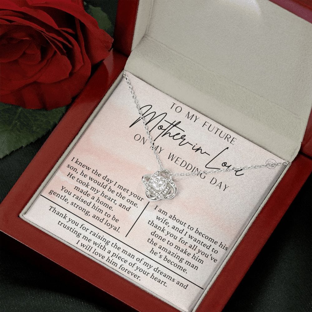 Mother in Law Gift for Wedding Day | Future Mother in Law, Meaningful Mother of the Groom Necklace, From the Bride, Gift for Mother in Law g16