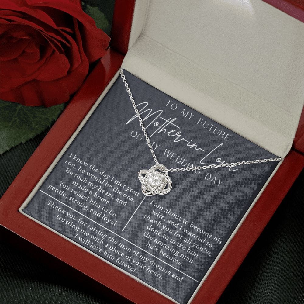 Mother in Law Gift for Wedding Day | Future Mother in Law, Meaningful Mother of the Groom Necklace, From the Bride, Gift for Mother in Law g17