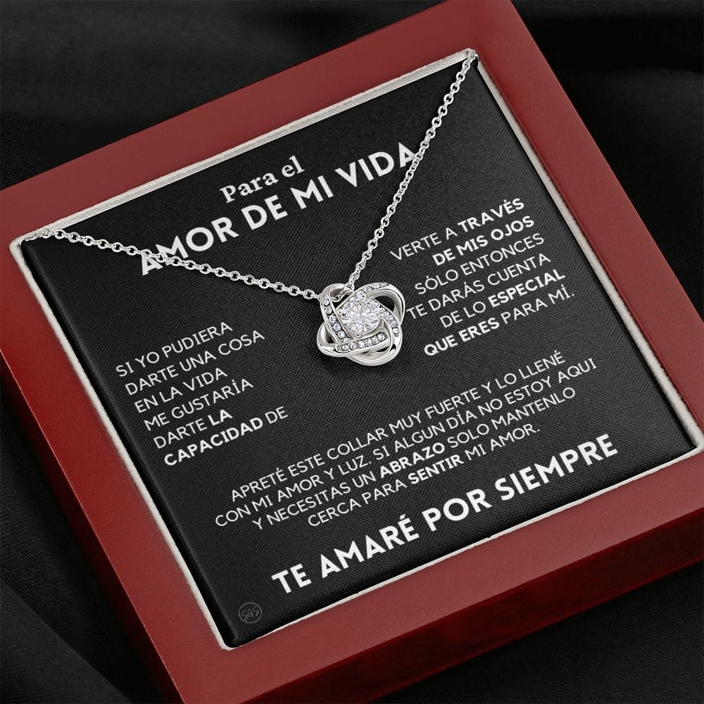 UN REGALO UNICO PARA EL AMOR DE MI VIDA / COLLAR Y MENSAJE | Gift for Soulmate in Spanish, Wife/Esposa, Girlfriend/Novia, Necklace for Her 5