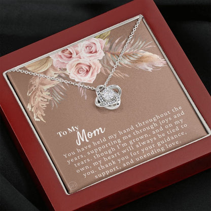 To My Mom Gift for Wedding Day | Meaningful Mother of the Bride Necklace, Gift for Mother, I Can't Say I Do Without You From Daughter b3