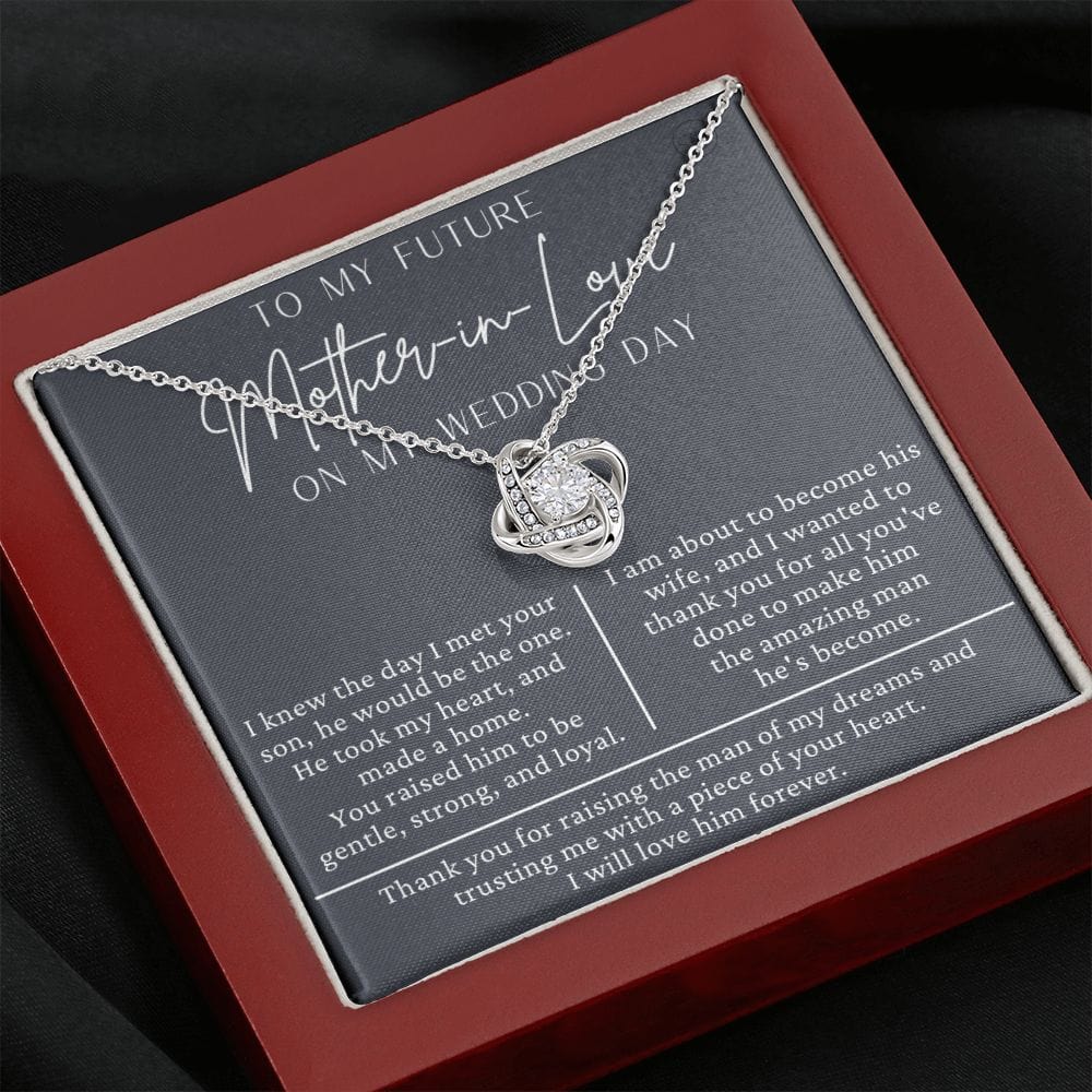 Mother in Law Gift for Wedding Day | Future Mother in Law, Meaningful Mother of the Groom Necklace, From the Bride, Gift for Mother in Law g17