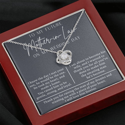 Mother in Law Gift for Wedding Day | Future Mother in Law, Meaningful Mother of the Groom Necklace, From the Bride, Gift for Mother in Law g14