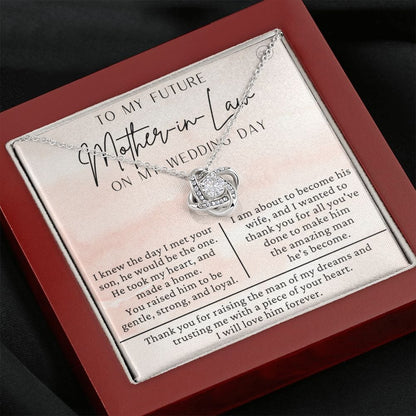 Mother in Law Gift for Wedding Day | Future Mother in Law, Meaningful Mother of the Groom Necklace, From the Bride, Gift for Mother in Law g13