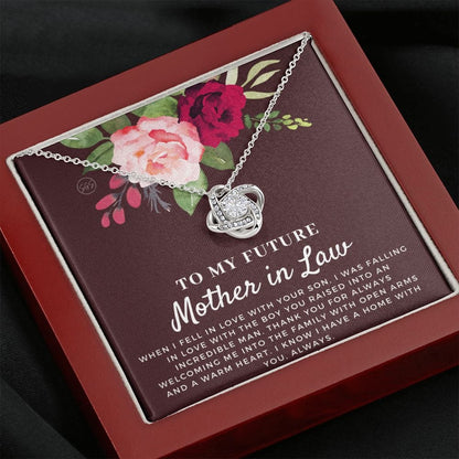 Mother in Law Gift for Wedding Day | Future Mother in Law, Meaningful Mother of the Groom Necklace, From the Bride, Gift for Mother in Law g6