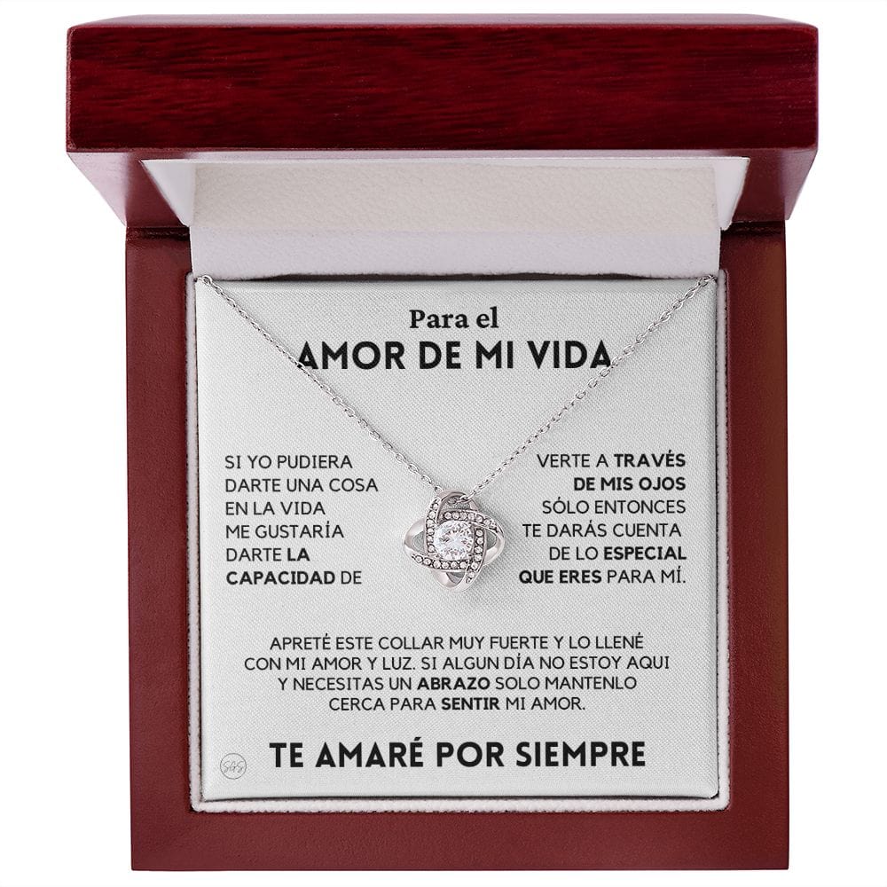 UN REGALO UNICO PARA EL AMOR DE MI VIDA / COLLAR Y MENSAJE | Gift for Soulmate in Spanish, Wife/Esposa, Girlfriend/Novia, Necklace for Her 4