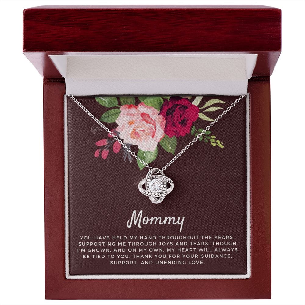 To My Mom Gift for Wedding Day | Meaningful Mother of the Bride Necklace, Gift for Mother, I Can't Say I Do Without You From Daughter b4