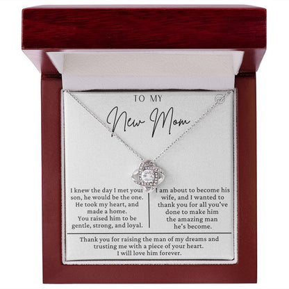 Mother in Law Gift for Wedding Day | Future Mother in Law, Meaningful Mother of the Groom Necklace, From the Bride, Gift for Mother in Law g18