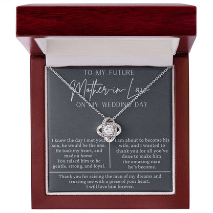 Mother in Law Gift for Wedding Day | Future Mother in Law, Meaningful Mother of the Groom Necklace, From the Bride, Gift for Mother in Law g14