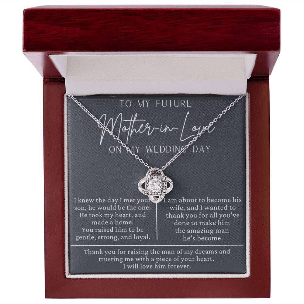 Mother in Law Gift for Wedding Day | Future Mother in Law, Meaningful Mother of the Groom Necklace, From the Bride, Gift for Mother in Law g17