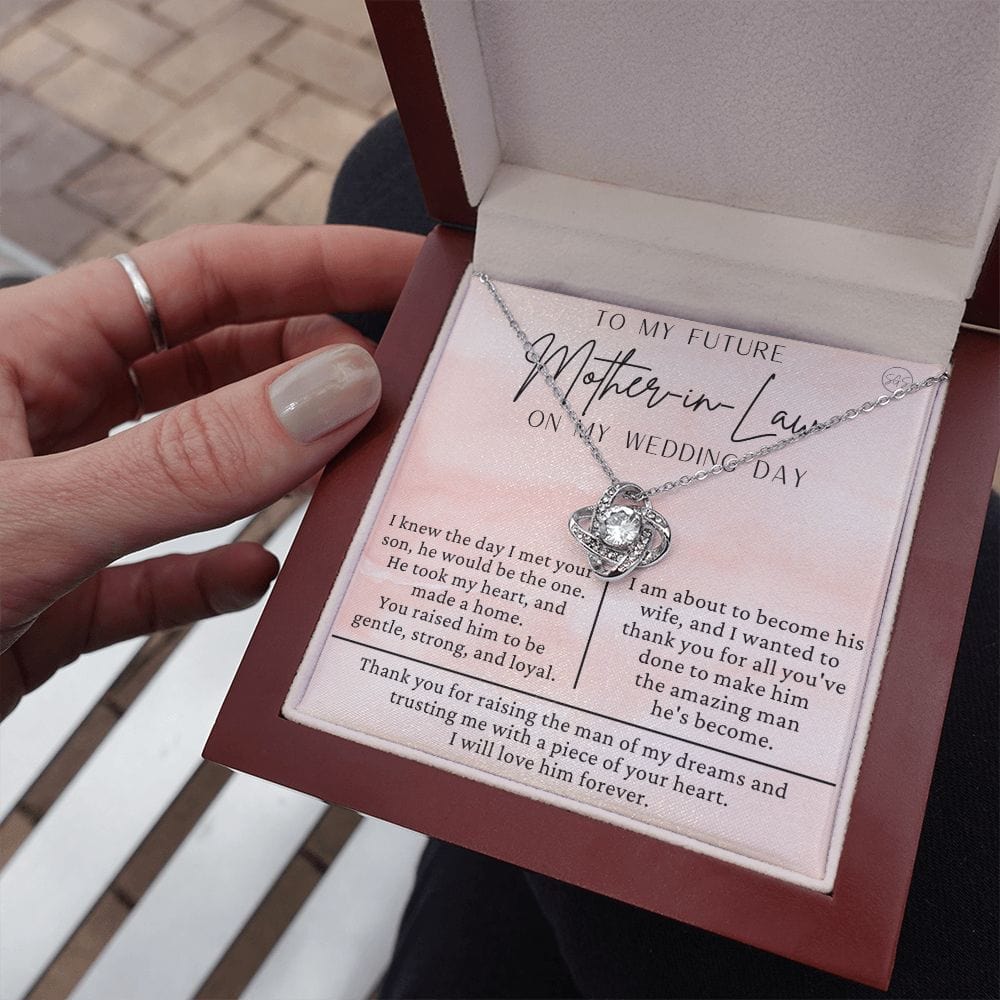 Mother in Law Gift for Wedding Day | Future Mother in Law, Meaningful Mother of the Groom Necklace, From the Bride, Gift for Mother in Law g13