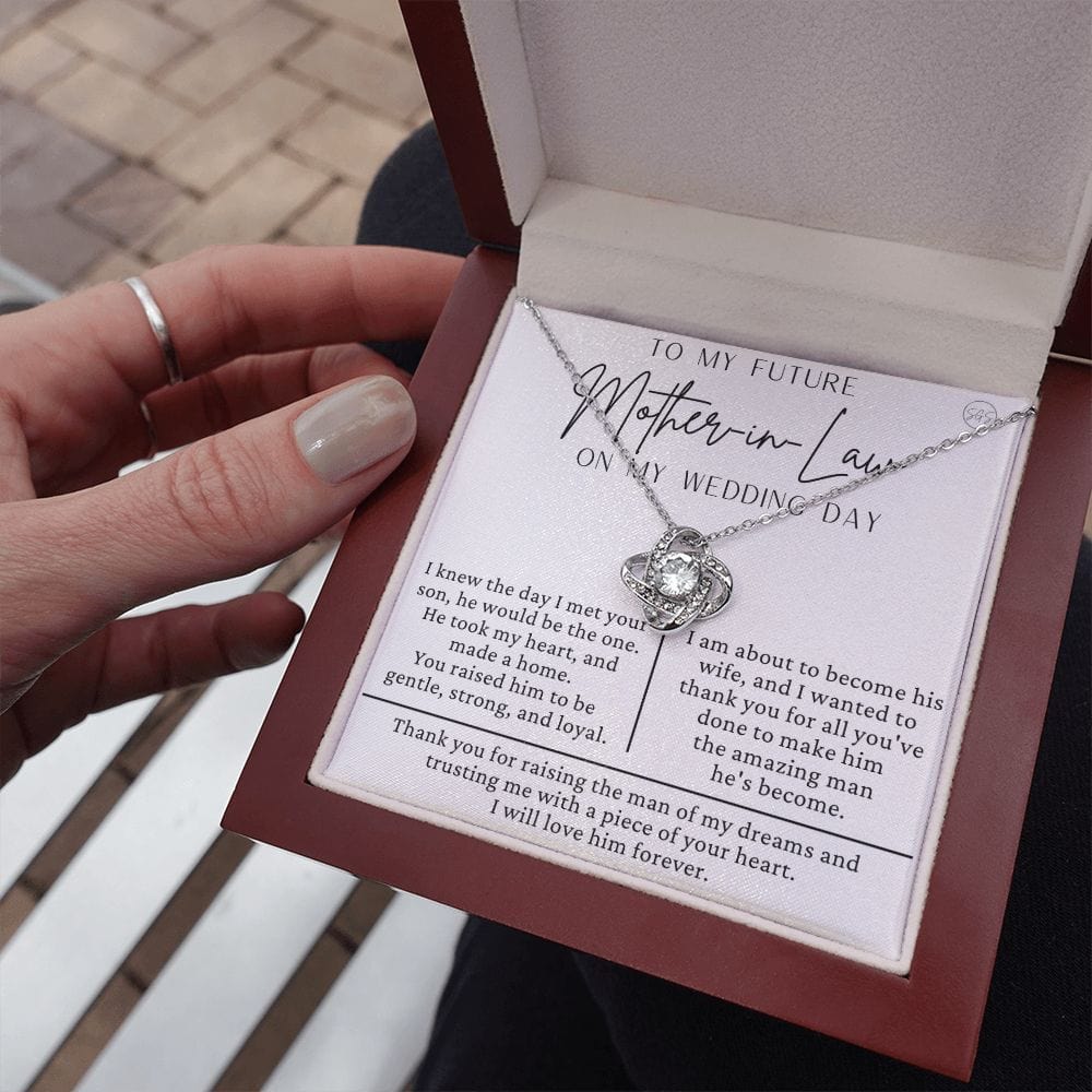 Mother in Law Gift for Wedding Day | Future Mother in Law, Meaningful Mother of the Groom Necklace, From the Bride, Gift for Mother in Law g12