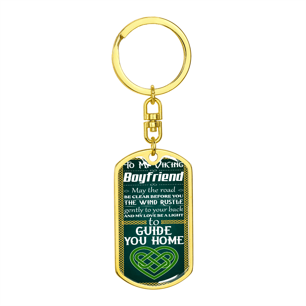 Viking Boyfriend 051122 dog tag keychain