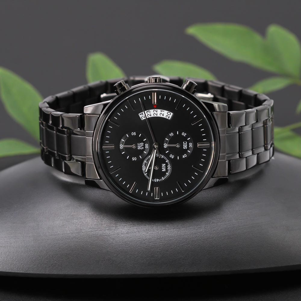 To My Groom | Engraved Watch