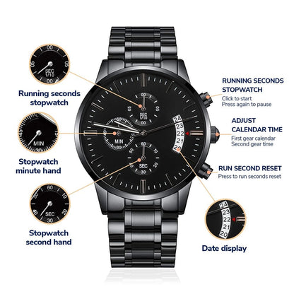 BFF Man of Honor Gift 2023 | Engraved Watch, Male Best Friend, Bridesman Proposal, Brother of the Bride, Officiant, For Him, From the Bride