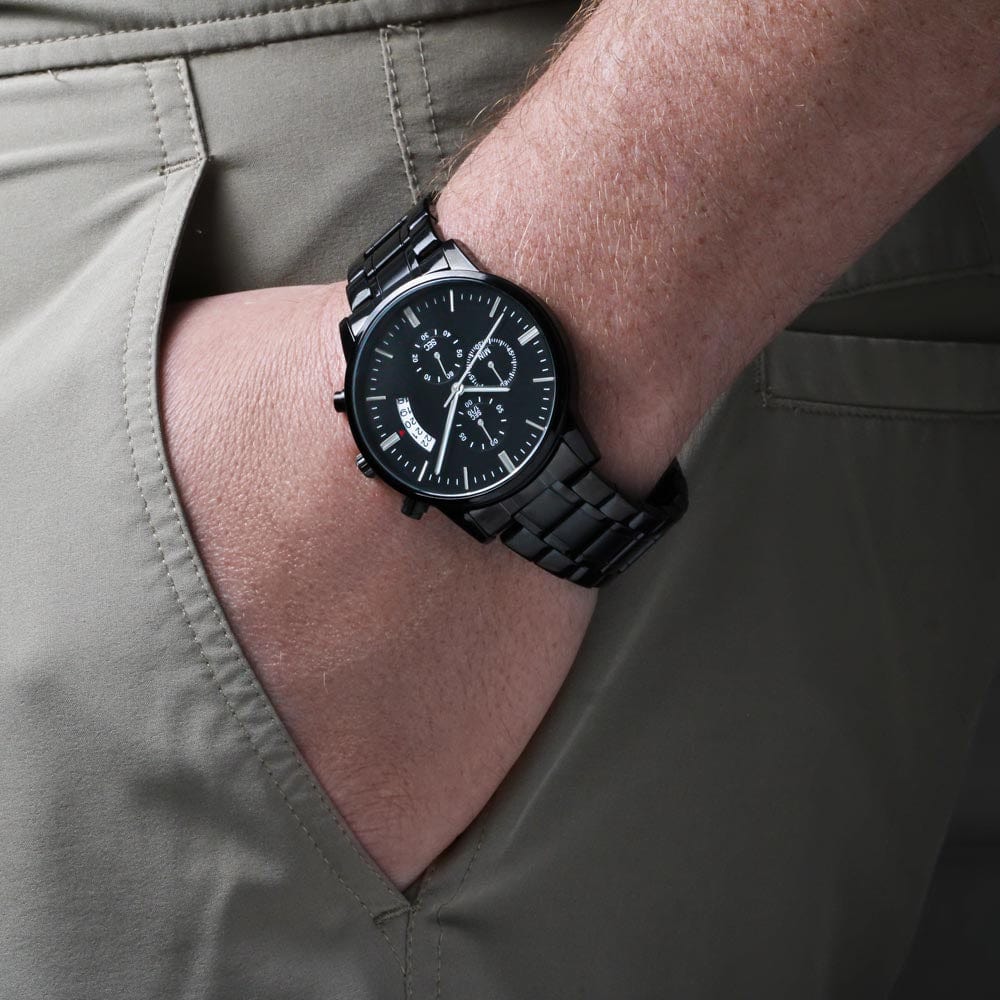 Man of Honour (UK) Engraved Men's Watch