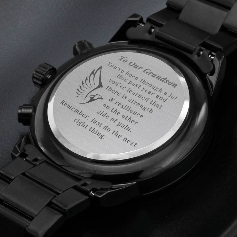 Eagle Grandson - Engraved Watch