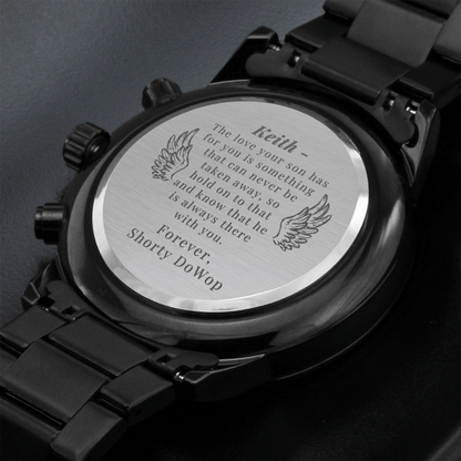 Custom Engraved Watch for Catina 12/10