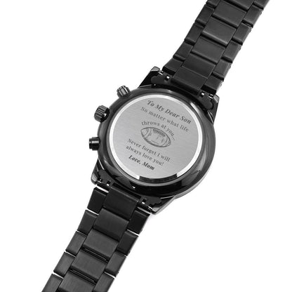 Football Mom - Engraved Watch