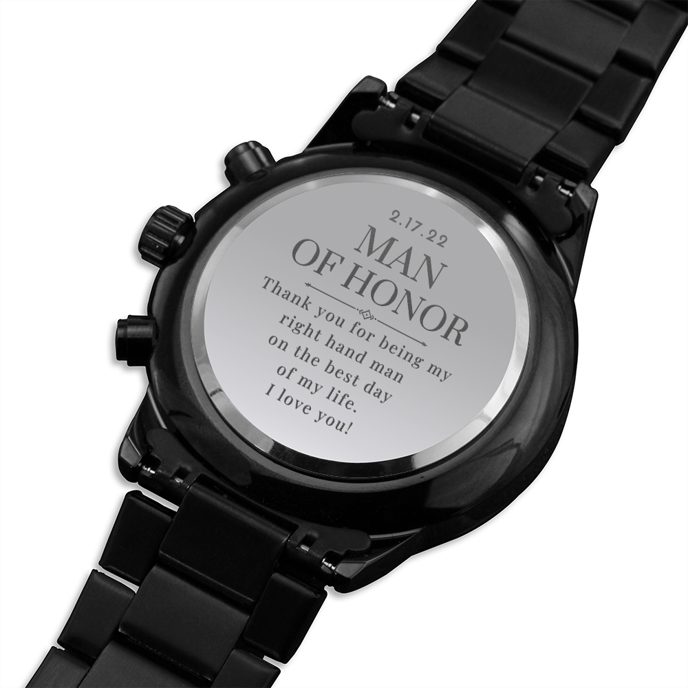 Custom Engraved Watch 12/6