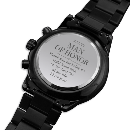 Custom Engraved Watch 12/6