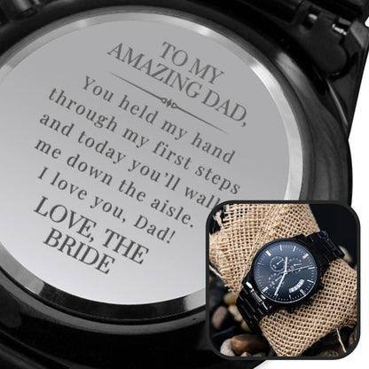 Father of the Bride Gift | Engraved Watch 2209