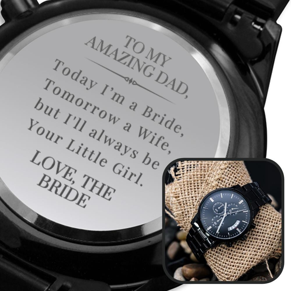 Father of the Bride Gift | Engraved Watch 2205