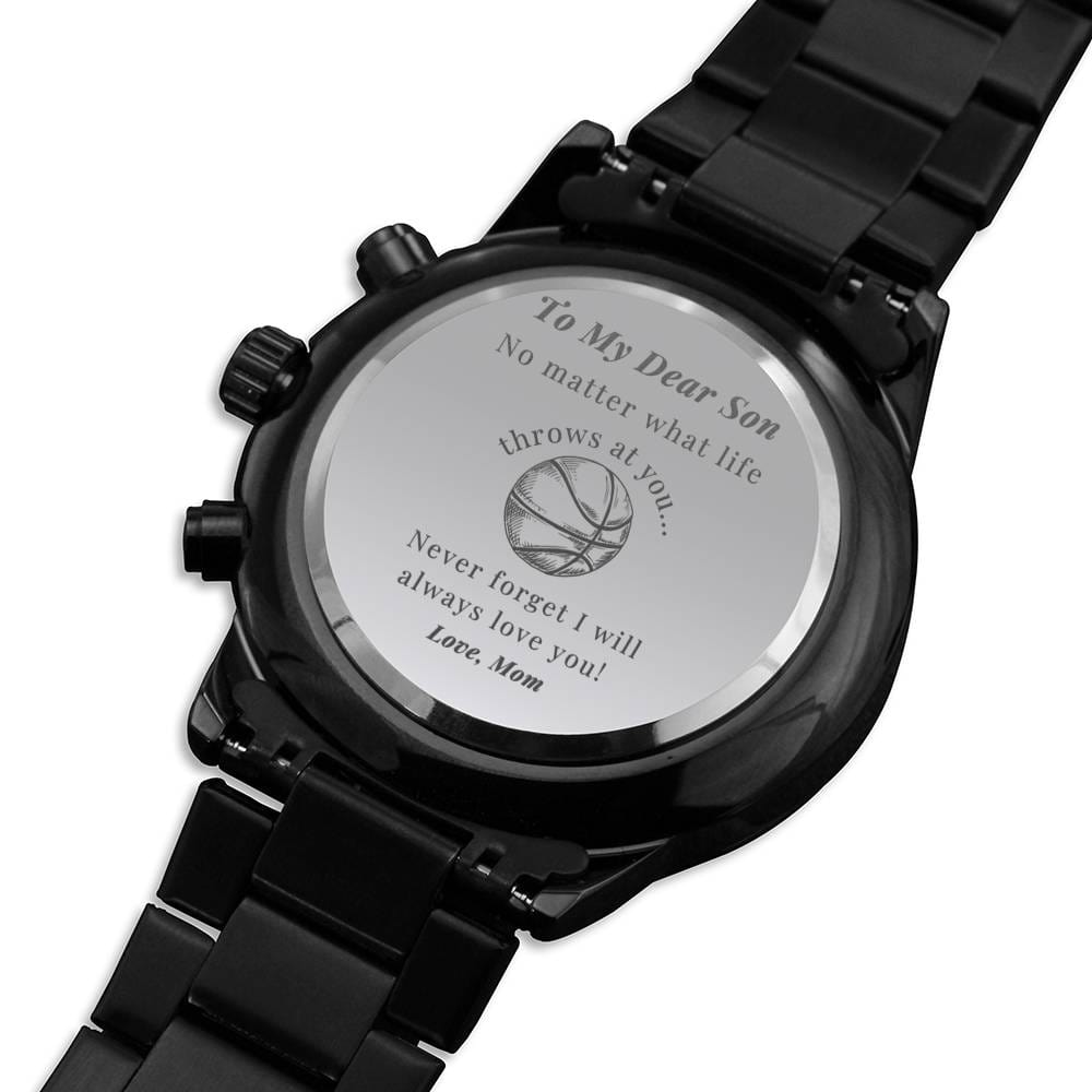 Basketball Mom - Engraved Watch