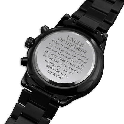 Shriya Custom Watch Uncle of B