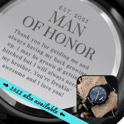 2023 Man of Honor | Engraved Watch