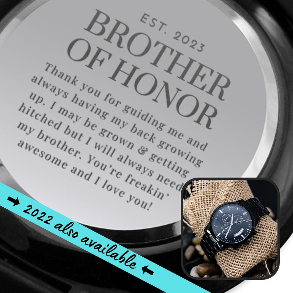2023 Brother of Honor | Engraved Watch