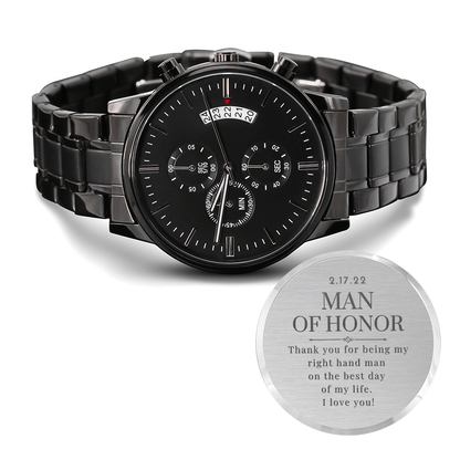 Custom Engraved Watch 12/6