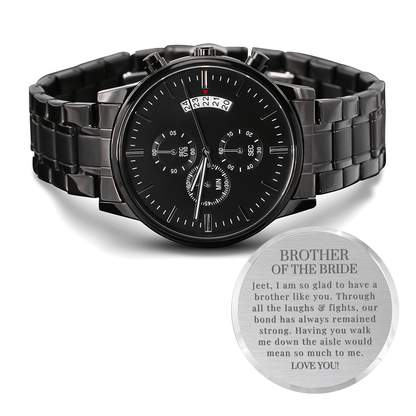 Shriya Custom Watch Brother of B