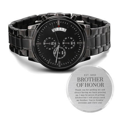 2023 Brother of Honor | Engraved Watch