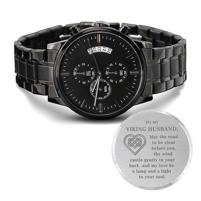 Viking Husband Engraved Watch - My Love Lamp