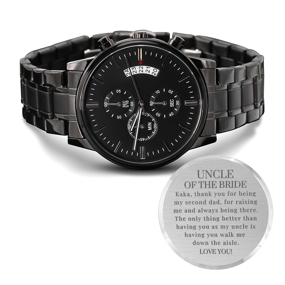 Shriya Custom Watch Uncle of B