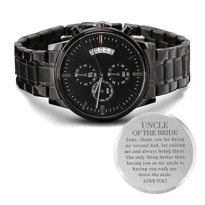 Shriya Custom Watch Uncle of B