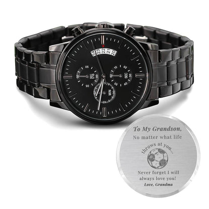 Soccer Grandma - Engraved Watch