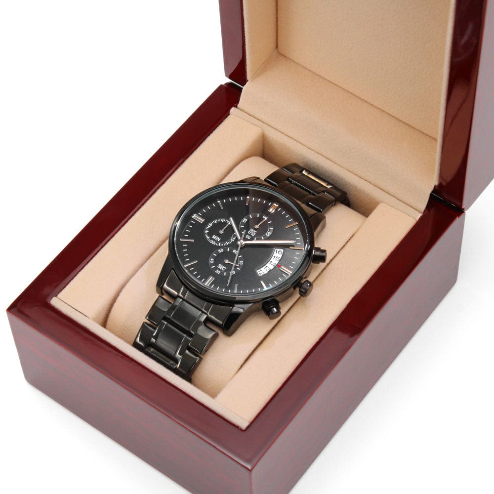 to my bridesman engraved watch