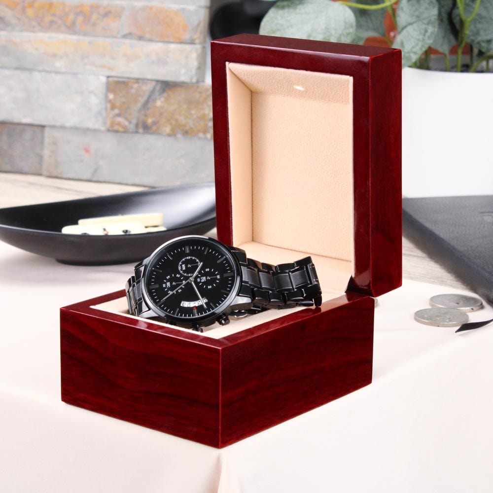 Viking Grandson Engraved Watch - My Love Lamp