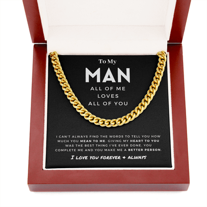 0128m cuban link chain