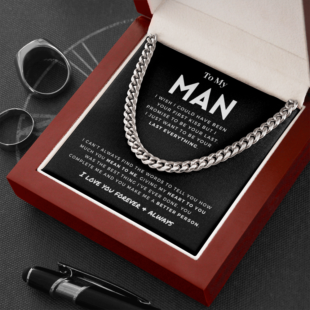 My Man - Better Person - Cuban Link Chain