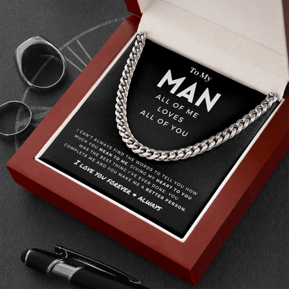 0128m cuban link chain