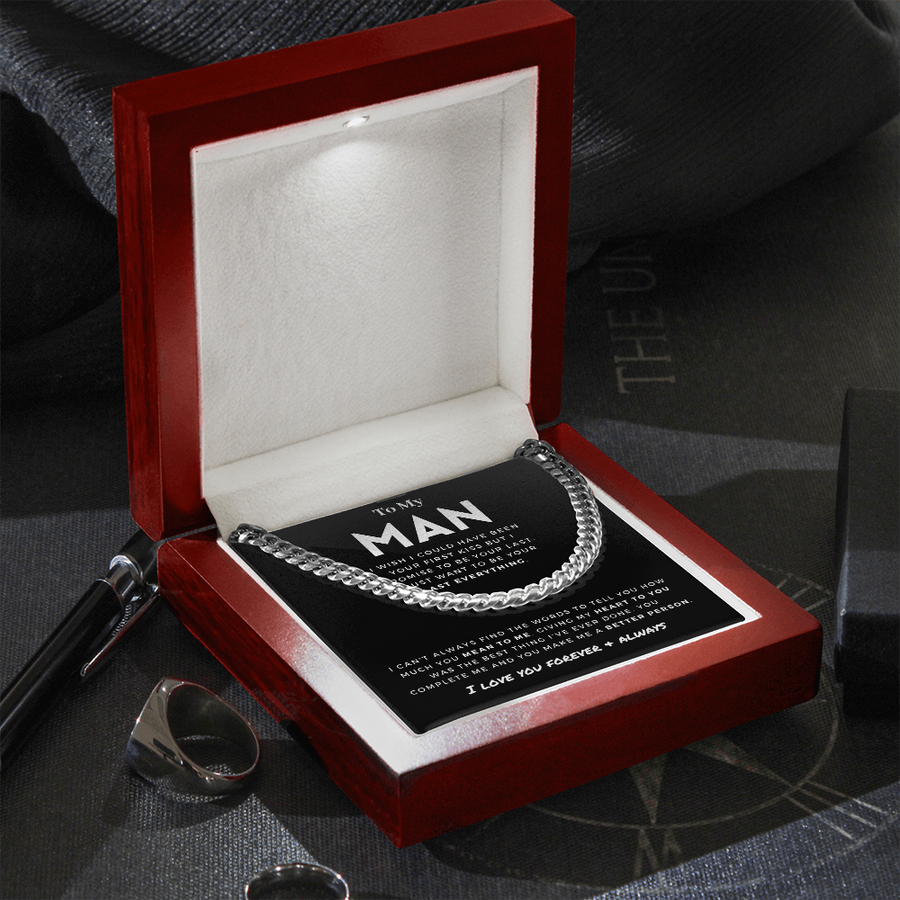 My Man - Better Person - Cuban Link Chain